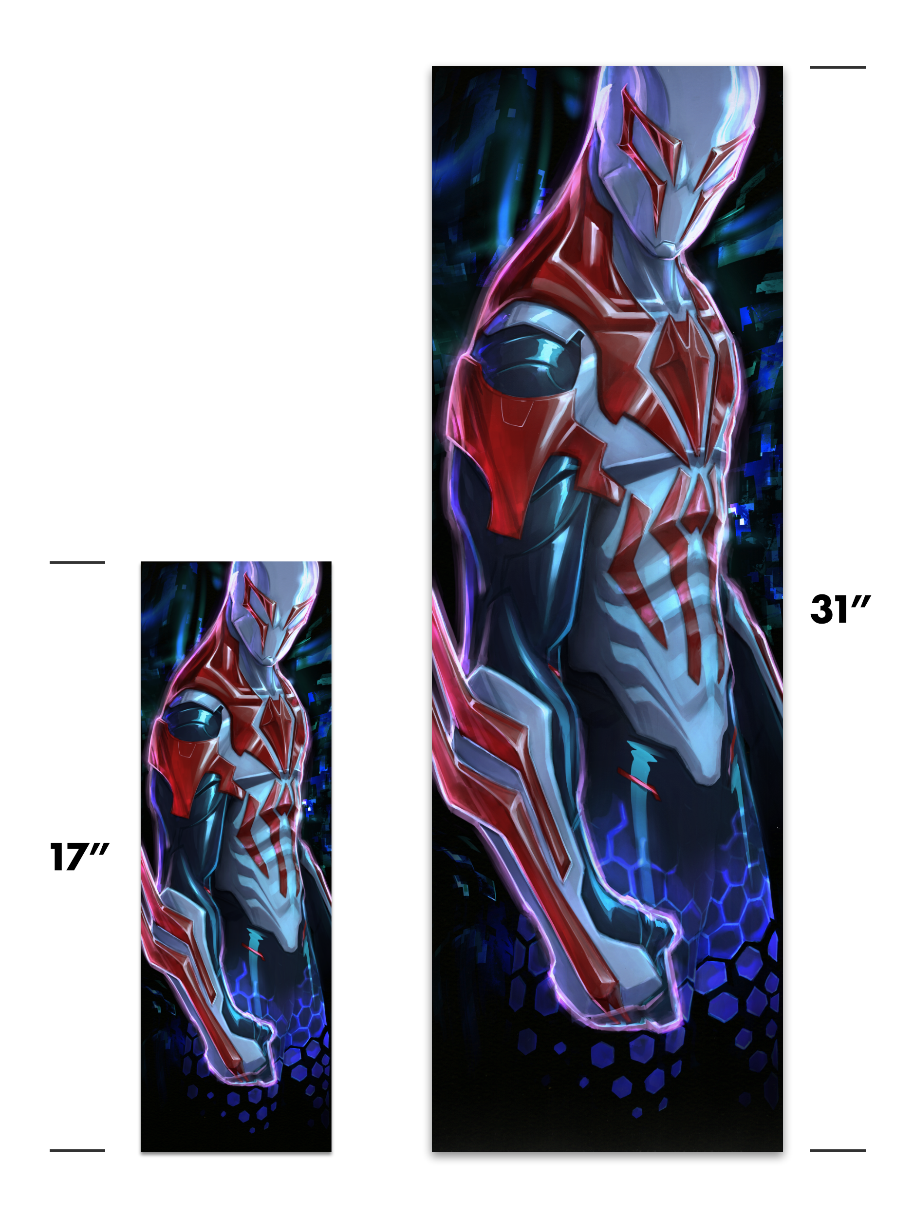 Spider-man 2099 Advanced Suit Print — DavidJoyce.Art
